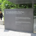 1 Dachau Memorial Welcome Sign